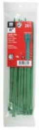 Cable Tie 8i Green 20pk